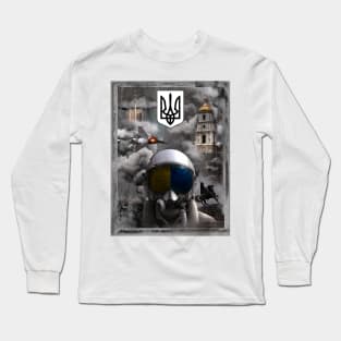 The ghost of Kiev Long Sleeve T-Shirt